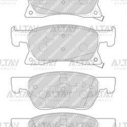 FREN BALATA ASTRA K 15= (15 JANT) ÖN FREN BALATA ASTRA K 15= (15 JANT) ÖN