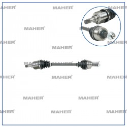 AKS KOMPLE ÖN NEMO 07= / BIPPER 08=  SOL 1.4HDI 656mm