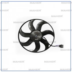 FAN RADYATÖR POLO / CORDOBA / İBİZA / FABİA 02-09 BBY-BKY-BBZ 1.4 16V 250/80W 394mm