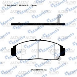 FREN BALATA JAZZ 02-08 / CIVIC 92-95 1.5 / CIVIC 96-00 1.4 ÖN