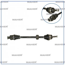 AKS KOMPLE ÖN LOGAN 04-12 / SANDERO 08-13 / LOGAN II 12= / SANDERO II 13= / SAĞ 1.4 M-T 763mm