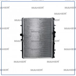 RADYATÖR SU PARTNER 08= TEPEE / BERLINGO 08= / PARTNER / BERLINGO 03-08 1.6HDI M-T BRAZING