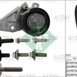 TRİGER SETİ FORD FOCUS 95-05 / FIESTA / FUSION / VOLVO S40 100PS 98-06 117 DİŞ TRİGER SETİ FORD FOCUS 95-05 / FIESTA / FUSION / VOLVO S40 100PS 98-06 117 DİŞ