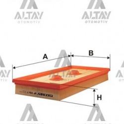 HAVA FİLTRESİ GOLF5 / JETTA / A3 / PASSAT 04-09 1.6 FSI BAG-BLF-BLP (DELİKLİ) HAVA FİLTRESİ GOLF5 / JETTA / A3 / PASSAT 04-09 1.6 FSI BAG-BLF-BLP (DELİKLİ)