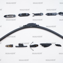 SİLECEK SÜPÜRGESİ TEK TİP ÜNİVERSAL 11 APARATLI 28 MUZ (700mm)