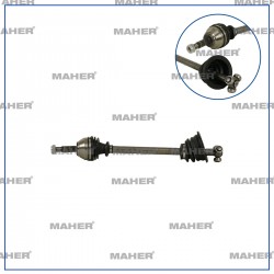 AKS KOMPLE ÖN CLIO I  90-98 / SOL 1.2 M-T 613mm