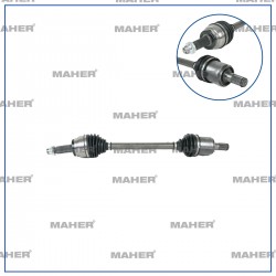 AKS KOMPLE ÖN ELANTRA 16-20 BENZİNLİ SOL A/T 668mm