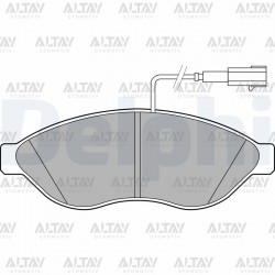 FREN BALATA DUCATO 06-14 / JUMPER III 06-14 / BOXER III 06-14 ÖN ÇİFT FİŞLİ FREN BALATA DUCATO 06-14 / JUMPER III 06-14 / BOXER III 06-14 ÖN ÇİFT FİŞLİ