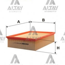 HAVA FİLTRESİ A4 00-08 ALZ-AVF-BRE 1.6-1.9 TDI-2.0 TDI