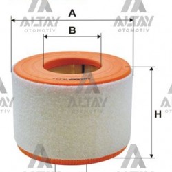 HAVA FILTRESI A6 12-15 2.0 TSI-2.0 TDI CDNB-CGLC-CMGB-CSUD-CSUE-CGLC (SILINDIR TIP) HAVA FILTRESI A6 12-15 2.0 TSI-2.0 TDI CDNB-CGLC-CMGB-CSUD-CSUE-CGLC (SILINDIR TIP)