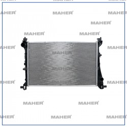 RADYATÖR SU EGEA 15= / 1.3 JTD-1.6 JTD M-T 620X388X16 BRAZING