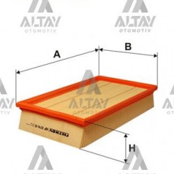 HAVA FİLTRESİ FOCUS / C-MAX 03-10 1.8-2.0 TDCI