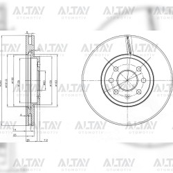 FREN DİSKİ ASTRA H 04-09 / COMBO C 01-12 / MERIVA A 03-10 / ÖN HAVALI 280-4 (SET) FREN DİSKİ ASTRA H 04-09 / COMBO C 01-12 / MERIVA A 03-10 / ÖN HAVALI 280-4 (SET)