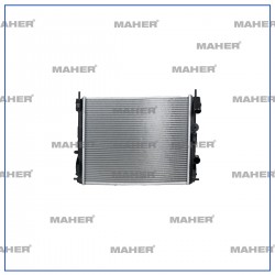 RADYATÖR SU SYMBOL I 03-08 / KANGOO 03-08 / LOGAN 04-12 / SANDERO 08-13 1.5 DCI BRAZING