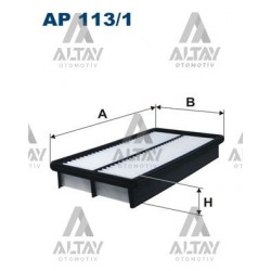 HAVA FİLTRESİ MAZDA 6 02=