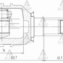 AKS KAFASI İÇ CORONA  92-95 / CARINA 96-97 / AVENSIS 98-00 / SOL MANUEL 20X23X35