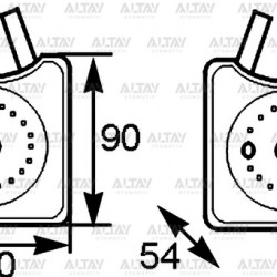 YAĞ SOĞUTUCUSU CADDY / T5 / POLO / A3 / LEON 02-09 BJB-AXB-BNV-BNM-BJM 1.4 TDİ-1.9 TDİ-2.5 TDİ YAĞ SOĞUTUCUSU CADDY / T5 / POLO / A3 / LEON 02-09 BJB-AXB-BNV-BNM-BJM 1.4 TDİ-1.9 TDİ-2.5 TDİ