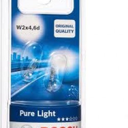 AMPUL PURE LİGHT 12V 1.2W / W2 X 4,6D AMPUL PURE LİGHT 12V 1.2W / W2 X 4,6D