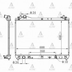 RADYATÖR SU GRAND VITARA 05-15 2.0 / 2.4 J20A / J24A A-T BRAZING RADYATÖR SU GRAND VITARA 05-15 2.0 / 2.4 J20A / J24A A-T BRAZING