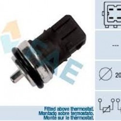 SENSÖR SOĞUTMA SIVI SICAKLIK CLIO III / MEGANE III / KANGOO / LAGUNA / TRAFIC / MASTER / MOVANO SİYAH 4 FİŞLİ