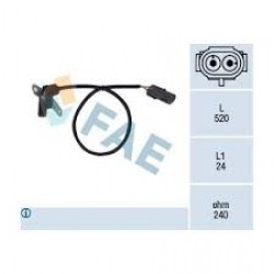 SENSÖR KRANK DEVİR MEGANE I / LAGUNA I / TWINGO 1.2 8V-1.6 8V 520mm SENSÖR KRANK DEVİR MEGANE I / LAGUNA I / TWINGO 1.2 8V-1.6 8V 520mm