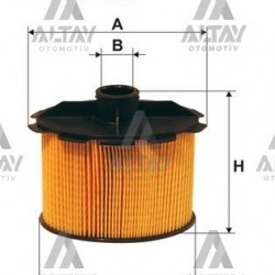 YAKIT FİLTRESİ (MAZOT) PARTNER / BERLINGO / SCUDO 98-07 1.9D DW8 YAKIT FİLTRESİ (MAZOT) PARTNER / BERLINGO / SCUDO 98-07 1.9D DW8