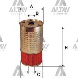 YAĞ FİLTRESİ W124 / W201 85-93 OM 601-602-603 YAĞ FİLTRESİ W124 / W201 85-93 OM 601-602-603