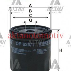 YAĞ FİLTRESİ FOCUS / MONDEO / FIESTA 04= 1,25-1.4-1.6 BENZ YAĞ FİLTRESİ FOCUS / MONDEO / FIESTA 04= 1,25-1.4-1.6 BENZ