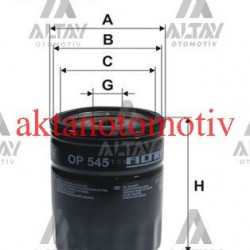 YAĞ FİLTRESİ BRAVA / BRAVO / TEMPRA / TIPO / UNO / SLX / PALIO / PUNTO / MAREA / PANDA 93-10 1.4-1.6 YAĞ FİLTRESİ BRAVA / BRAVO / TEMPRA / TIPO / UNO / SLX / PALIO / PUNTO / MAREA / PANDA 93-10 1.4-1.6