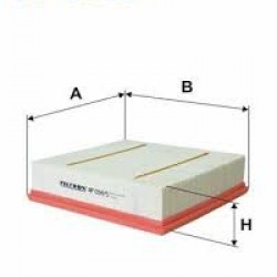 HAVA FILTRESI W124-201 M602TD 86-63