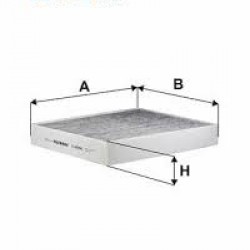 POLEN FİLTRESİ FOCUS / MONDEO / S-MAX / GALAXY / EDGE 14= KARBONLU