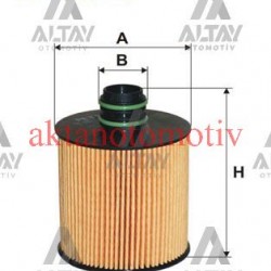 YAĞ FİLTRESİ EGEA / DOBLO / FREEMONT / 500 / DUCATO / EVO / COMBO 10= 1.6-2.0JTD EURO 5 YAĞ FİLTRESİ EGEA / DOBLO / FREEMONT / 500 / DUCATO / EVO / COMBO 10= 1.6-2.0JTD EURO 5