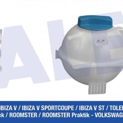 YEDEK SU DEPOSU POLO / CORDOBA / FABİA 02-09 1.4-1.4 TDI-1.6 (KAPAKLI) YEDEK SU DEPOSU POLO / CORDOBA / FABİA 02-09 1.4-1.4 TDI-1.6 (KAPAKLI)