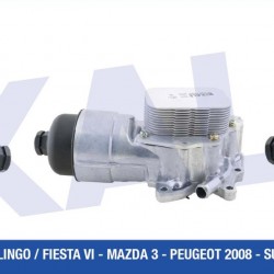 YAĞ SOĞUTUCUSU PARTNER TEPEE 08= / BERLINGO 08= 1.4 HDI-1.6 HDI KOMPLE BRAKETLI CONTALI