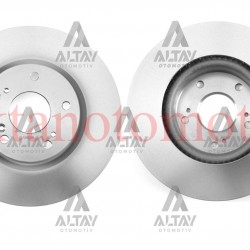 FREN DİSKİ CIVIC 12-16 H.B DİZEL 16 JANT / CIVIC 16-21 FC5 1.5 BENZİNLİ / 1.6 DİZEL / ACCORD 13= ÖN KAPLAMALI