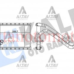 RADYATÖR KALORİFER CEED 10-12 BRAZING RADYATÖR KALORİFER CEED 10-12 BRAZING