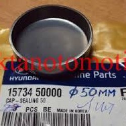 TAPA BLOK SU 50mm  (SARI PİRİNÇ)