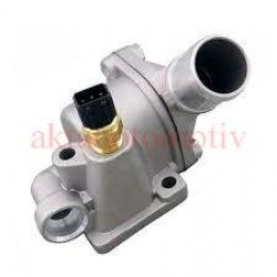 TERMOSTAT KAPAK KOMPLE (MÜŞÜR DAHİL) ALT ÜST ACCENT 00-06 / GETZ BENZİNLİ 1.3 TERMOSTAT KAPAK KOMPLE (MÜŞÜR DAHİL) ALT ÜST ACCENT 00-06 / GETZ BENZİNLİ 1.3