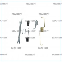 YAY FREN TABLA D-MAX 07-12 4X2/4X4 SAĞ (TAKIM)