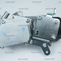 YAĞ SOĞUTUCUSU PARTNER TEPEE 08= / BERLINGO 08= 1.4 HDI-1.6 HDI KOMPLE BRAKETLI CONTALI