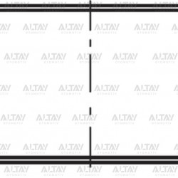 YATAK KOL TRANSPORTER T5 / PASSAT / TOUAREG / CRAFTER 01= AVF-AXB-AXD-BKP-BKD-BAC-BJK-BJM-CAAA-CAAB-CKUB 1.9 TDİ-2.0 TDİ-2.5 TDİ (77555600-77803600) (TEK KOL-2 ADET) (STD)