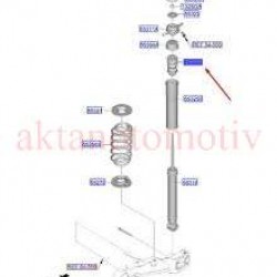 AMORTİSÖR TOZ KÖRÜĞÜ TAKOZU I-20 21= ARKA AMORTİSÖR TOZ KÖRÜĞÜ TAKOZU I-20 21= ARKA