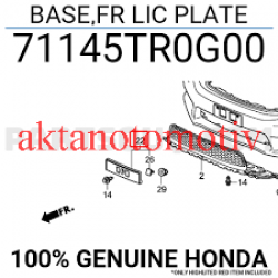 PLAKALIK ÖN CIVIC 12-16 FB7