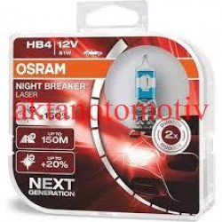 AMPUL HB4 12V 51W 9006NL P22D FS1 OSRAM AMPUL HB4 12V 51W 9006NL P22D FS1 OSRAM