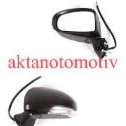 AYNA DIŞ DİKİZ AVENSIS 10-12 ELEKTRİKLİ ISITMALI SİNYALLİ ASTARLI 7 FİŞLİ SOL