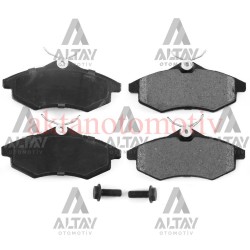 FREN BALATA C3 02-09 / C2 03-09 (UZUNLUK 122.5mm) ÖN