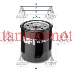 YAĞ FİLTRESİ COROLLA / AURIS / YARIS / HILUX 06= DİZEL YAĞ FİLTRESİ COROLLA / AURIS / YARIS / HILUX 06= DİZEL