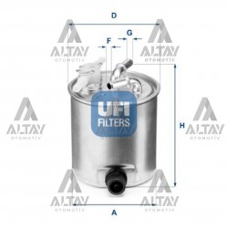 YAKIT FİLTRESİ (MAZOT) LOGAN / LOGAN MCV / SANDERO 1.5DCI YAKIT FİLTRESİ (MAZOT) LOGAN / LOGAN MCV / SANDERO 1.5DCI