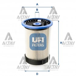 YAKIT FILTRESI (MAZOT) GOLF7 / A3 / LEON / PASSAT / TIGUAN / CADDY 13= CKFC-CLHA-CRBC-CRKB-CAYD-CRLB-DDYA 1.6 TDI-2.0 TDI KISA TAHLIYELI OEM (ORİJİNAL EQUİPMENT MANUFACTURER)