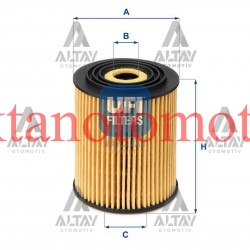 YAĞ FİLTRESİ EGEA 15= / 500X 14= / COOPER 01-06 1.4-1.6 YAĞ FİLTRESİ EGEA 15= / 500X 14= / COOPER 01-06 1.4-1.6